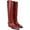 Crimson Red Snake, variant on Women's Billie Western Knee High Boot Crimson Red Snake 7M