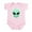 Petal Pink, variant on - Baby Alien Infant Bodysuit - Baby Light Bodysuit, Size Newborn - 24 Months