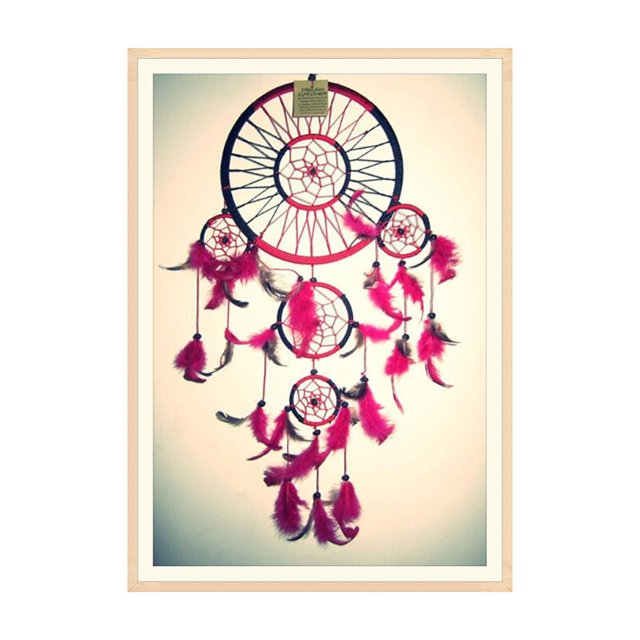 Atrapasueños DIY pintura de diamantes de imitación punto de cruz bordado costura decoración imágenes costura dibujos galería Eigraketly JJ12947-04