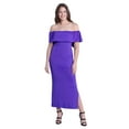 thumbnail image 4 of Off Shoulder Ruffle Detail Maxi Dress, 4 of 7