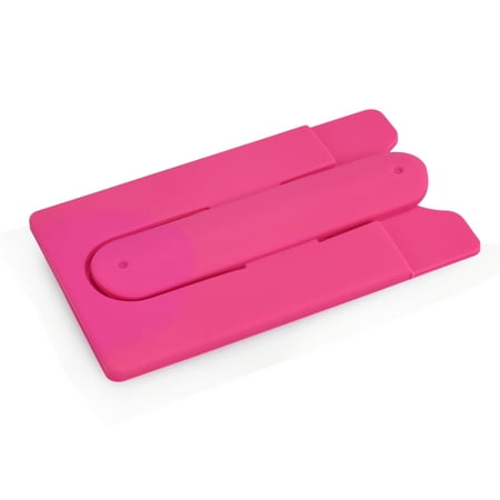 Onn Mobile Phone Stand With Card Holder, Pink