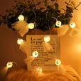 thumbnail image 4 of Cadena de luces LED de Halloween, festival de fantasmas, día soleado, decoración de muñecas, luces colgantes, decoración de Halloween, funciona con pilas para árbol de Navidad, fiesta de boda de Pascua ER, 4 of 5