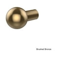 thumbnail image 3 of 1-in Cabinet Knob in Satin Chrome, 3 of 5
