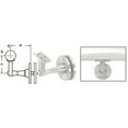 thumbnail image 5 of CRL HR2SGSA Satin Anodized Aluminum Manhattan Series Glass Mounted Hand Rail Bracket, 5 of 5