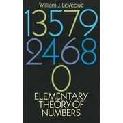 Elementary Theory of Numbers [Paperback - Used]