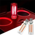 thumbnail image 6 of Car USB Night Light Bulb Under $5! Kadlawus Car USB Night Light Bulb, Touch Control LED Bulb with Adjustable Brightness, USB Powered Ambient Light for Car Home Desk, Decorative Filament Bulb, 6 of 8
