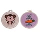 thumbnail image 1 of 2 Piezas Kits de Inicio de de Animales de Dibujos Animados Estampados Adorno para Hogar Dormitorio 28x23cm, 1 of 8