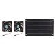 thumbnail image 5 of Kit de ventilador con energía solar disipación de calor de 20 W fácil instalación control de interruptor escape solar ventiladores duales ahorro de energía para ANGGREK Otros, 5 of 8