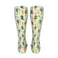 thumbnail image 6 of Honeii Seahorse Print Calf Socks Sports Socks Seamless Toe, Trouser Socks,Knee High Long Socks for Women and Men-One Size, 6 of 8