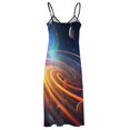 thumbnail image 4 of Galaxy Star Outer Space Design Sleeveless Dress Woman Fashion Long Dresses Women's Summer Suit Dress 2025, 4 of 6