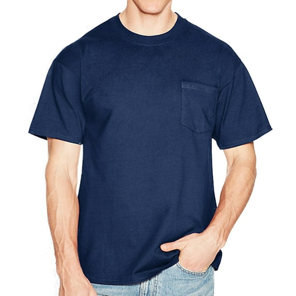 Hanes 61 Oz Beefy-T With Pocket