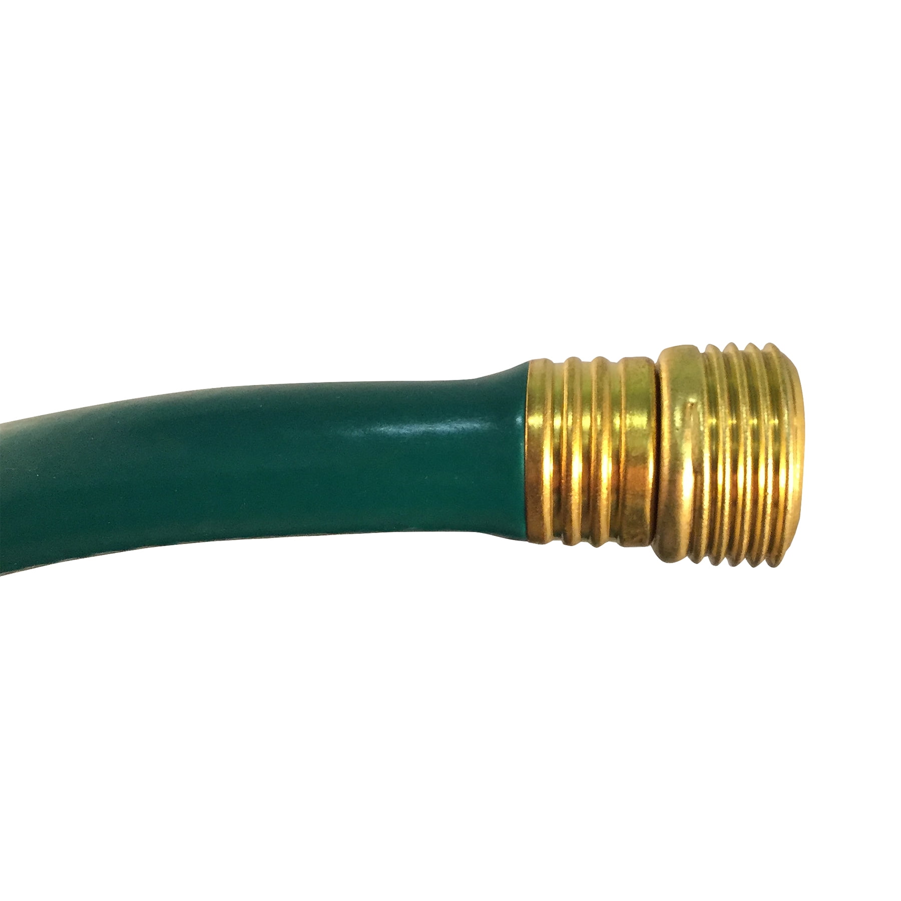 Flexon 1/2" x 25ft Light Duty Garden Hose – Lightweight, Flexible, Kink-Resistant, Durable Vinyl, Leak-Proof Couplings, Weather-Resistant Water Hose for Lawn, Garden, and Outdoor Use