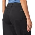 thumbnail image 5 of Levi Strauss Signature Women's Everyday Comfort Cargo Capri (Available in Plus), (New) Caviar, S, 5 of 6