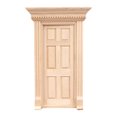 thumbnail image 1 of EeaseMX 1 juego de mini puerta de madera decorativa, mini casa de simulación, puerta pequeña decorativa., 1 of 7