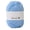 Blue, variant on Guodhu Milk Soft Cotton Crochet Yarn, 4 Strands Hand Knitting Wool for Amigurumi, 25g Skein for Beginner Knitters, DIY Craft Weaving Yarn for Sweaters Scarves Hats(Dark Brown)