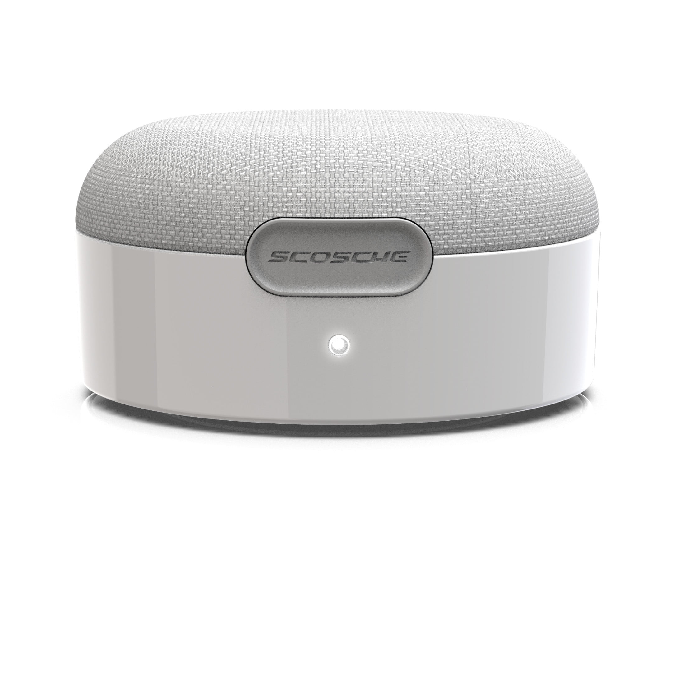 Scosche Btmsswt-SP Boom Can® MS Prtbl Wireless Bluetooth Spkr Comp w/ MagSafe iPhone White