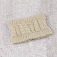thumbnail image 4 of DOPI Women Woolen Headband Fashion Knitted Hat Ski Cap BeigeOne size, 4 of 4