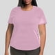 thumbnail image 2 of Camiseta de manga corta y cuello redondo de color liso para mujer, tallas grandes, cómoda y elegante, para uso diario, tallas S-XXXL, 2 of 4