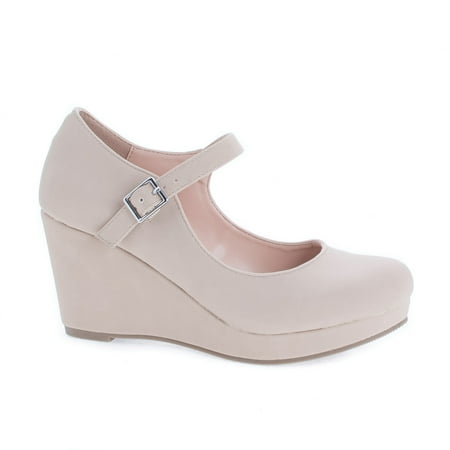 Comfort Dress Sandals - Mark by City Classified Comfort, Round Toe Mary Jane Platform Wedge Dress Sandals