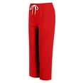 thumbnail image 2 of Akiihool Pant for Boys Toddler Boys' Pull-On Pants with Elastic Waist and Pockets School Uniform for Kids (Red,4-5 Years), 2 of 7