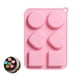 thumbnail image 4 of Molde De Silicona Para Pasteles De 6 Cavidades, Molde Para Hornear De Liberación Rápida, Bandeja Para Hornear Reutilizable Antiadherente, La Cocina, El Festival De La Fiesta De Cumpleaños Advancent HA027998-01, 4 of 7