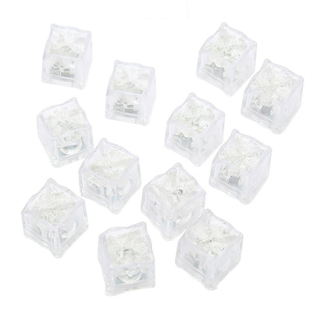 Populares LED Light-emitting Small Ice Light-emitting Square Colorful Decoration