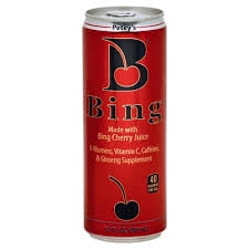 Energy Cherry - Bing Energy Beverage, Energy Cherry (Pack of 8)