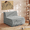 Light Gray, variant on Alvantor Folding Sofa Bed, Convertible Sleeper Chair with Removable Back Pillow and Carry Handles, Portable Fold Out Floor Sofa for Living Room, Bedroom, Dorm, Single, Beige