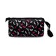 thumbnail image 1 of Bolsa de maquillaje a la moda para mujer, bolso cosmético, cartera, bolsas de almacenamiento (libélula negra), 1 ud., 1 of 2
