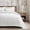 Bright White, variant on EVERGRACE Cotton Sateen Quilt Set Queen Size, Pre-Washed Cotton Channel Stitch Coverlet Bedspread, 3 Pieces Lightweight Soft Bedding Sets for All Season, with 2 Pillow Shams, Light Sand