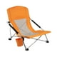 thumbnail image 2 of Silla de camping plegable, silla de playa, portátil, ligera, con respaldo alto, asiento de picnic para piscina, pesca, jardín, viajes y playa. Naranja, 2 of 8