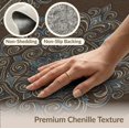 thumbnail image 6 of ODIKA Throw Artwork Traditional Centerpiece Motif Aged Orange Tan Grey Pet Friendly & Kids Safe Play for Playroom, Bedroom, Reading Nook, 6 of 7