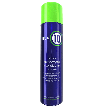 It’s A 10 Miracle Dry Shampoo & Conditioner 6 Oz, Refreshes Hair Fragrance And Absorbes Excess