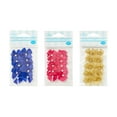 thumbnail image 5 of (2 pack) Offray Accessories, Royal 5/8 inch 2 Loop Bow with Pearl Accessory, 10 Count, 5 of 9