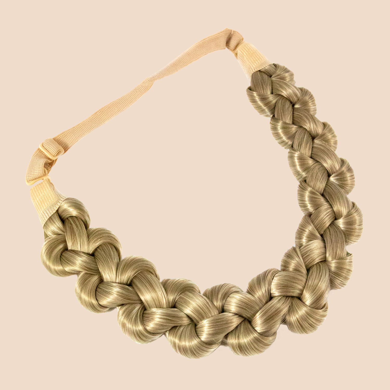 Madison Braids Women's Addie Knots Braided Headband Hair Braid Natural ...