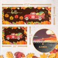 thumbnail image 6 of 2 Pcs Fall Kitchen Rugs and Mats for Floor Non-Slip Backing Mat Anti Fatigue Kitchen Rug Sets with Runner Fall Decor Home Kitchen Dining Room(17"x47.2"+17"x30", Color 03), 6 of 6
