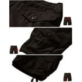thumbnail image 6 of Matchstick Men Cotton Twill Multi-Pocket Cargo Shorts for Work Sports Outdoor, 6 of 8