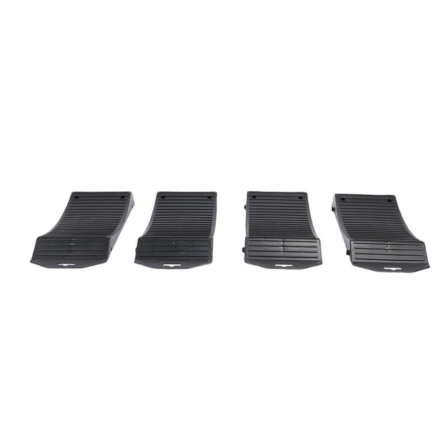 Tire Saver Ramp Set, Explosion Proof 60000lbs Bearing Car Tire Wheel Ramp Anti Slip Anti Aging for Flat Spot and Flat Tire Prevention