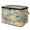 Multicolor 3, variant on ADECORIVY Floral Storage Bin with Lid Fabric Watercolor Abstract Flower Foldable Storage Baskets Boxes for Clothes Shelves Closet Organizer Containers with Leather Handles for Wardrobe