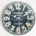 thumbnail image 2 of MDR Trading Inc. FP-CLWC-065_Q01 Blues And Whites Antiquite De Paris Wall Clock, 2 of 2