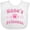 AA-White, variant on Inktastic Nanas Princess Granddaughter Girls Baby Bib