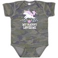thumbnail image 3 of Inktastic My Nanny Loves Me Girl Unicorn Girls Baby Bodysuit, 3 of 5
