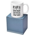 thumbnail image 7 of Papa The Man The Myth The Legend Dad Coffee Mug Best Papa Dad Ever Coffee Mug Fathers Day Mugs for Dad Grandpa from Daughter Son 11 Ounce, 7 of 7