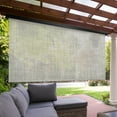 Keystone Fabrics Premier 4' x 8' Cord Operated Outdoor Sun Shade with