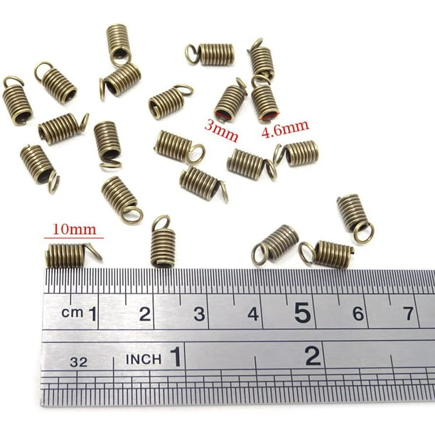 Jewelry end deals caps with clasp