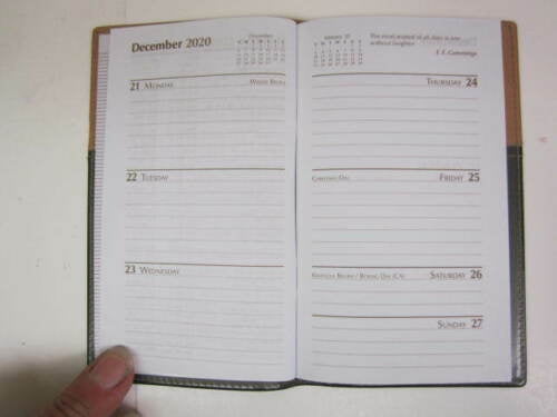 NEW " 2022 "  POCKET PAL WITH  Stick Pad CALENDAR PLANNER DIARY