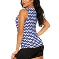 thumbnail image 2 of Goofa Nautical Anchors Printed Womens Workout Tops for Women Sleeveless Yoga Shirts Athletic Running Tank Tops Sleeveless Gym Clothes Workout Apparel-Large, 2 of 9