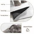 thumbnail image 6 of Bathroom Rugs 2x3 Ft, Funny Elephants Non Slip Area Rugs for Kitchen Bedroom Entryway, Cute Art Fun Lovely Animals on Toilets Washable Carpet Runner Rug Floor Mats for Bedroom Home Decor, 6 of 8