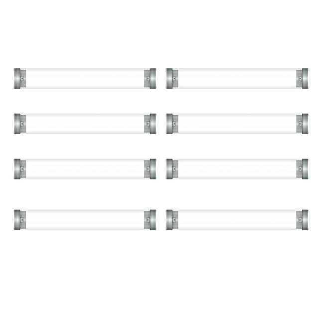 BRIGHTFUFU 8pcs Bolden Pen Tube Box Caja de almacenamiento de lápiz de plástico Cajón cilíndrico
