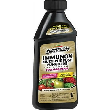 Spectracide Immunox Multi-Purpose Fungicide Spray Concentrate For Gardens 16 Ounces, Protects Up To 2 Weeks